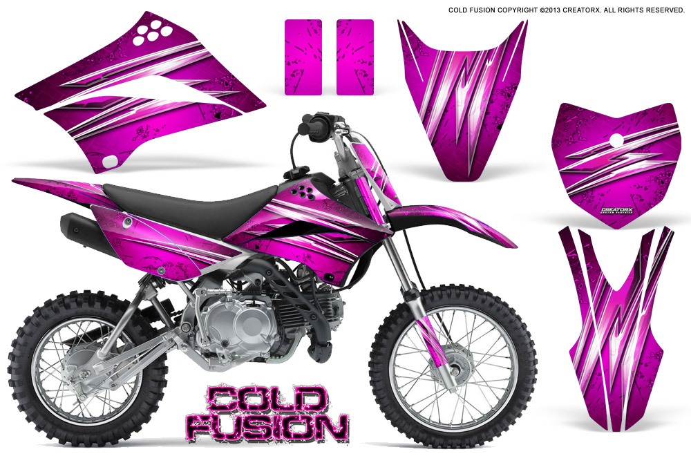 Kawasaki KLX 110L 10-11 Cold Fusion Pink